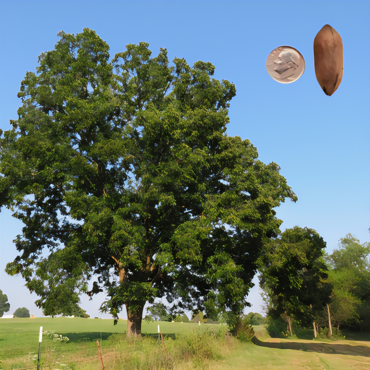 Native Pecan Tree - 1