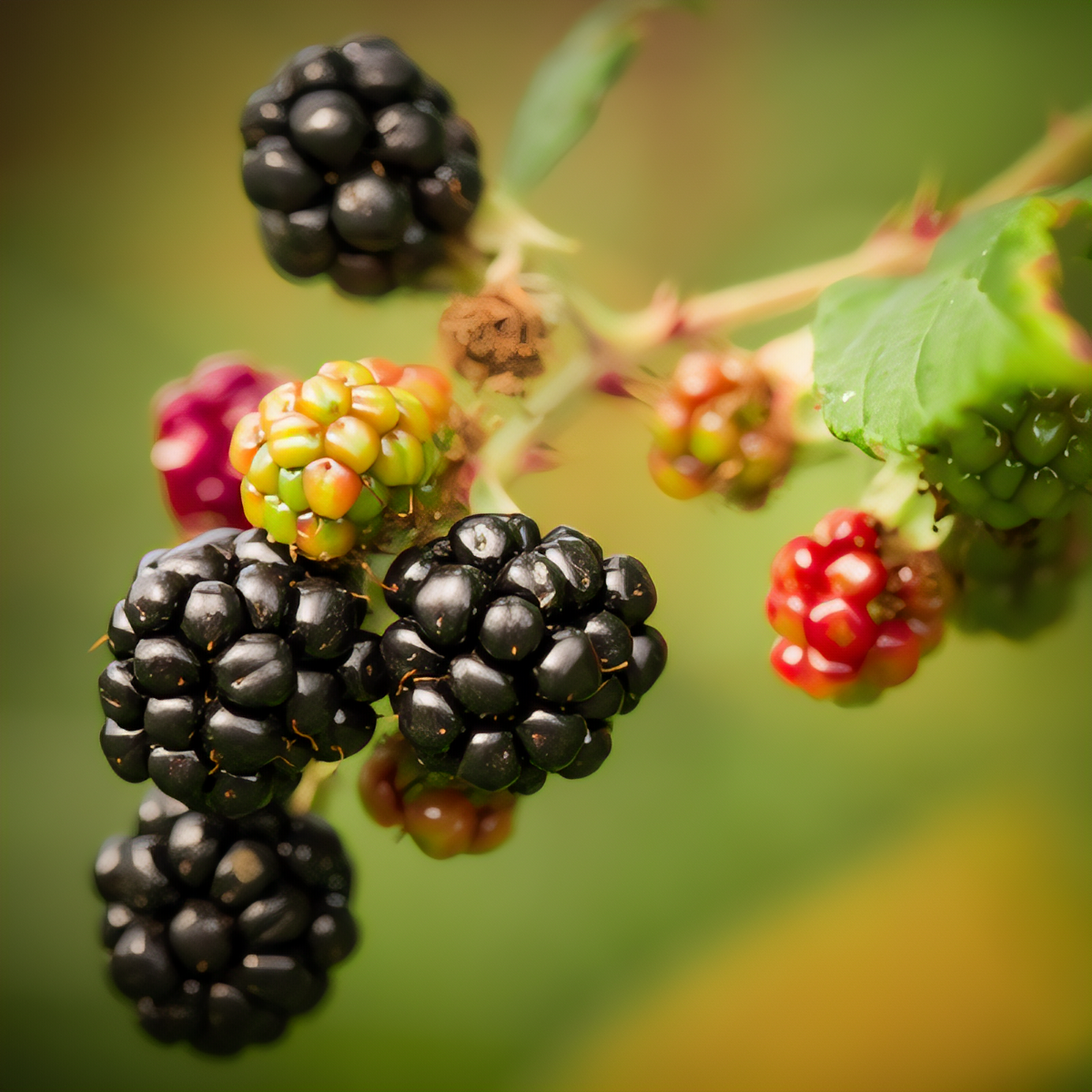 Ponca Thornless Blackberry Plant - 1