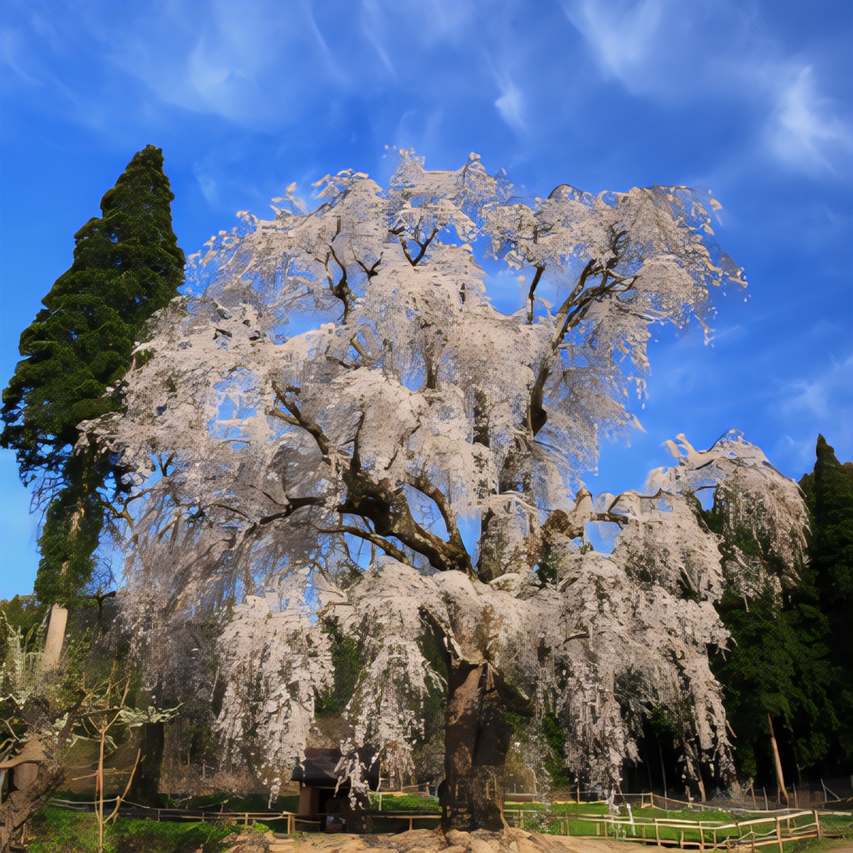 Weeping Yoshino Cherry Tree - 1