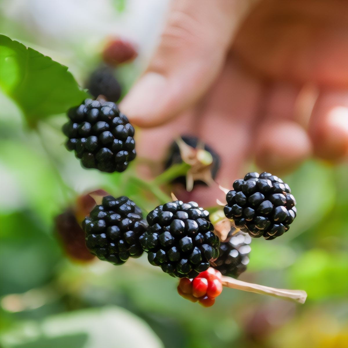 Apache Thornless Blackberry Plant - 1