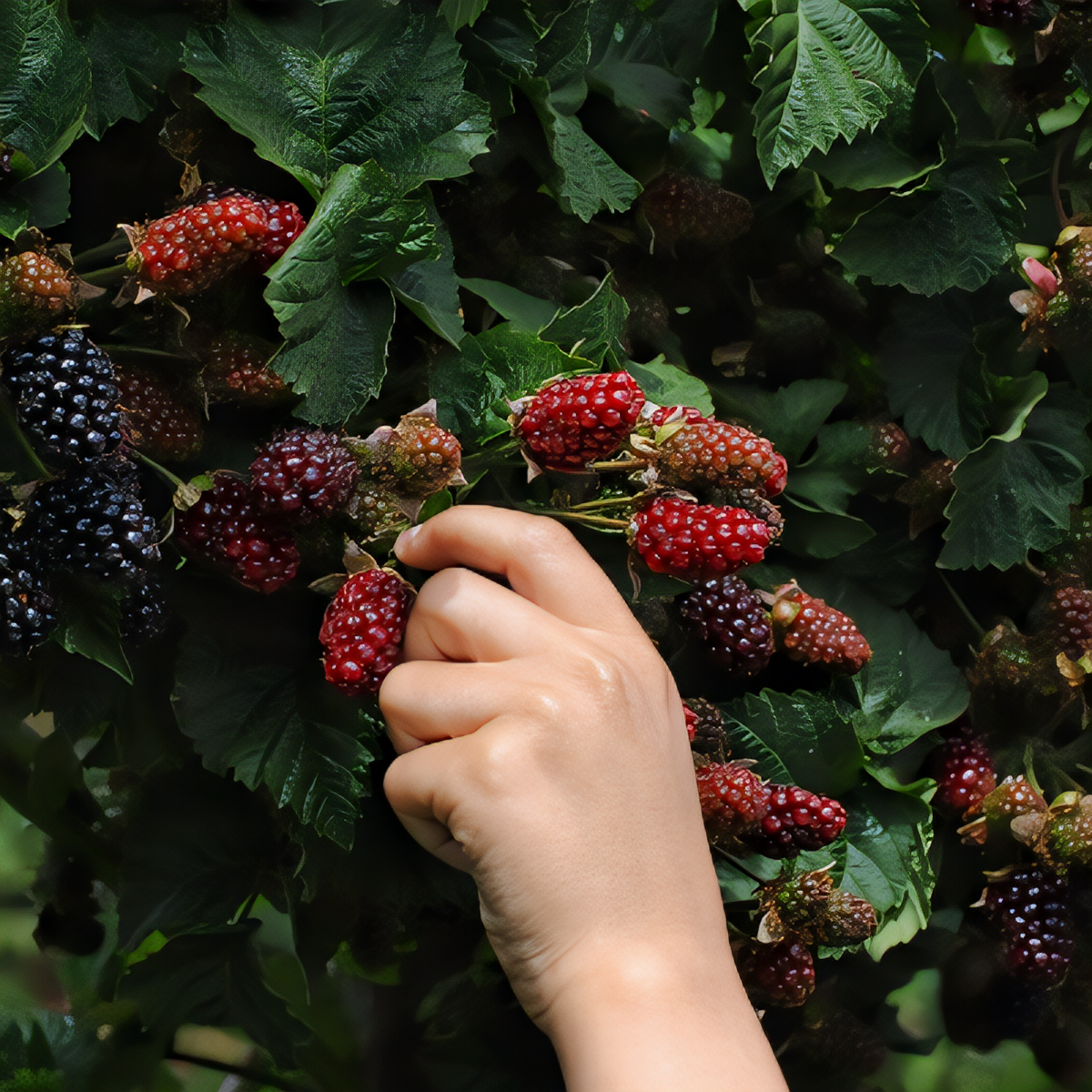 Navaho Thornless Blackberry Plant - 1