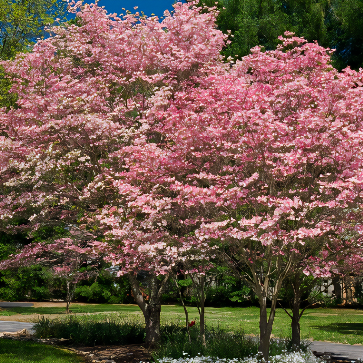 Cherokee Brave Pink Dogwood Tree - 2