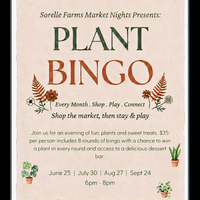 Market Nights Plant Bingo Tickets - 1