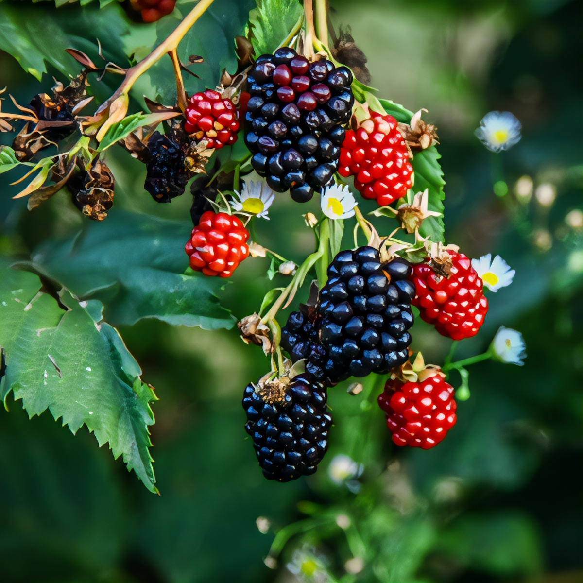 Sweet-Ark Immaculate Thornless Blackberry Plant - 1