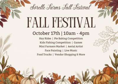 Sorelle Farms Fall Festival 2026